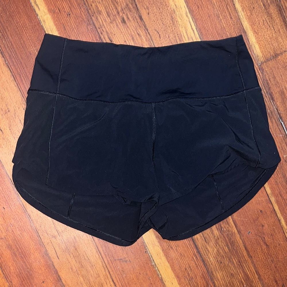 Black Lululemon Shorts size 6